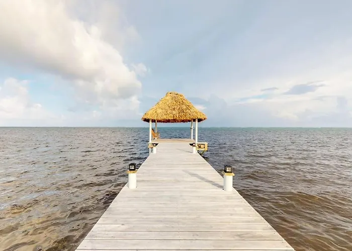 Beachfront With Pool Amazing Ocean View & Wd - Near Restaurants * San Pedro (Ambergris Caye)